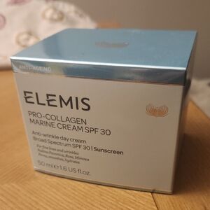 ELEMIS Pro-Collagen Marine Cream SPF 30 - Silver and Blue